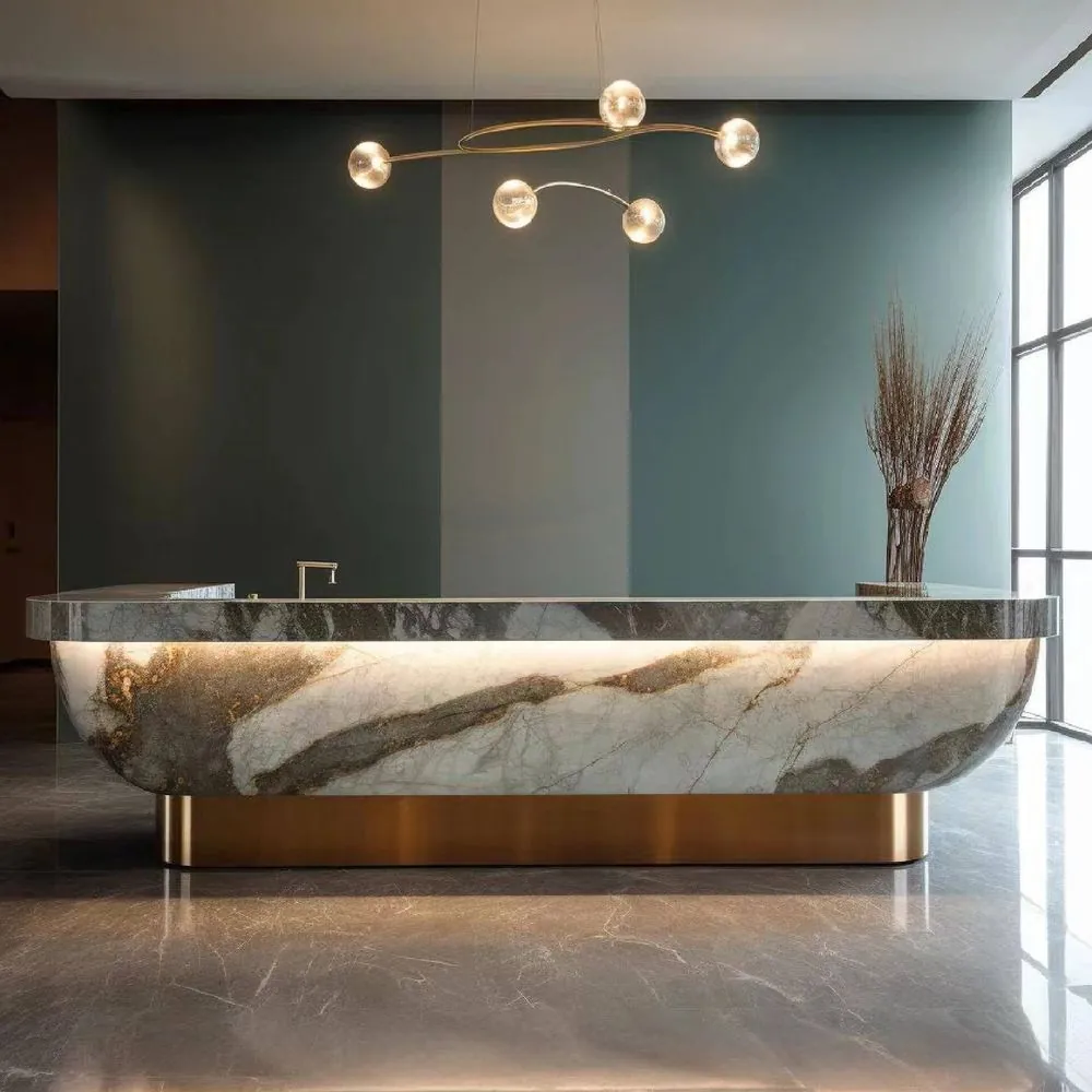 Luxury Metal Bar Counter