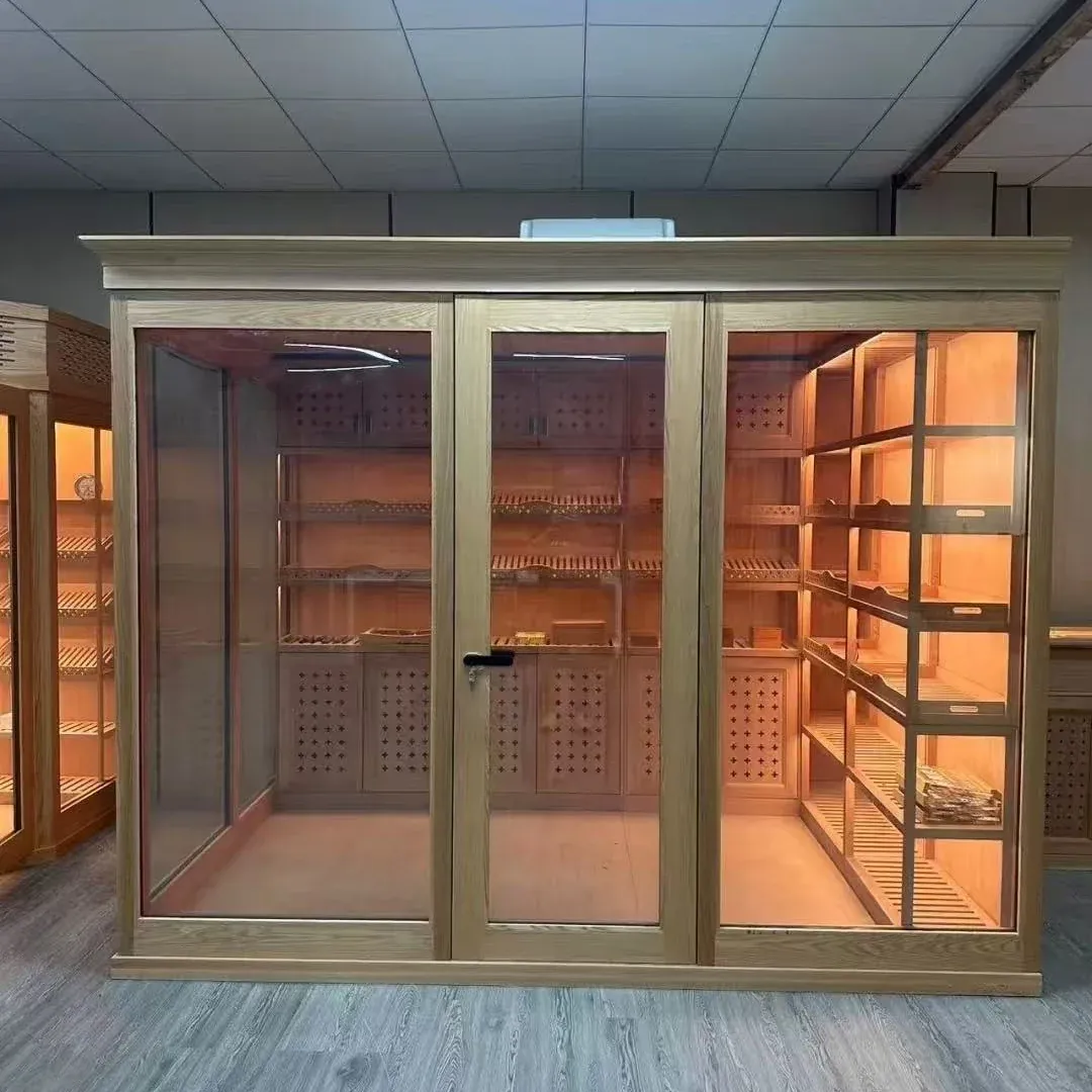 Stepped 1000L Stainless Steel Wine Cabinet with Dual-Zone Control view 1