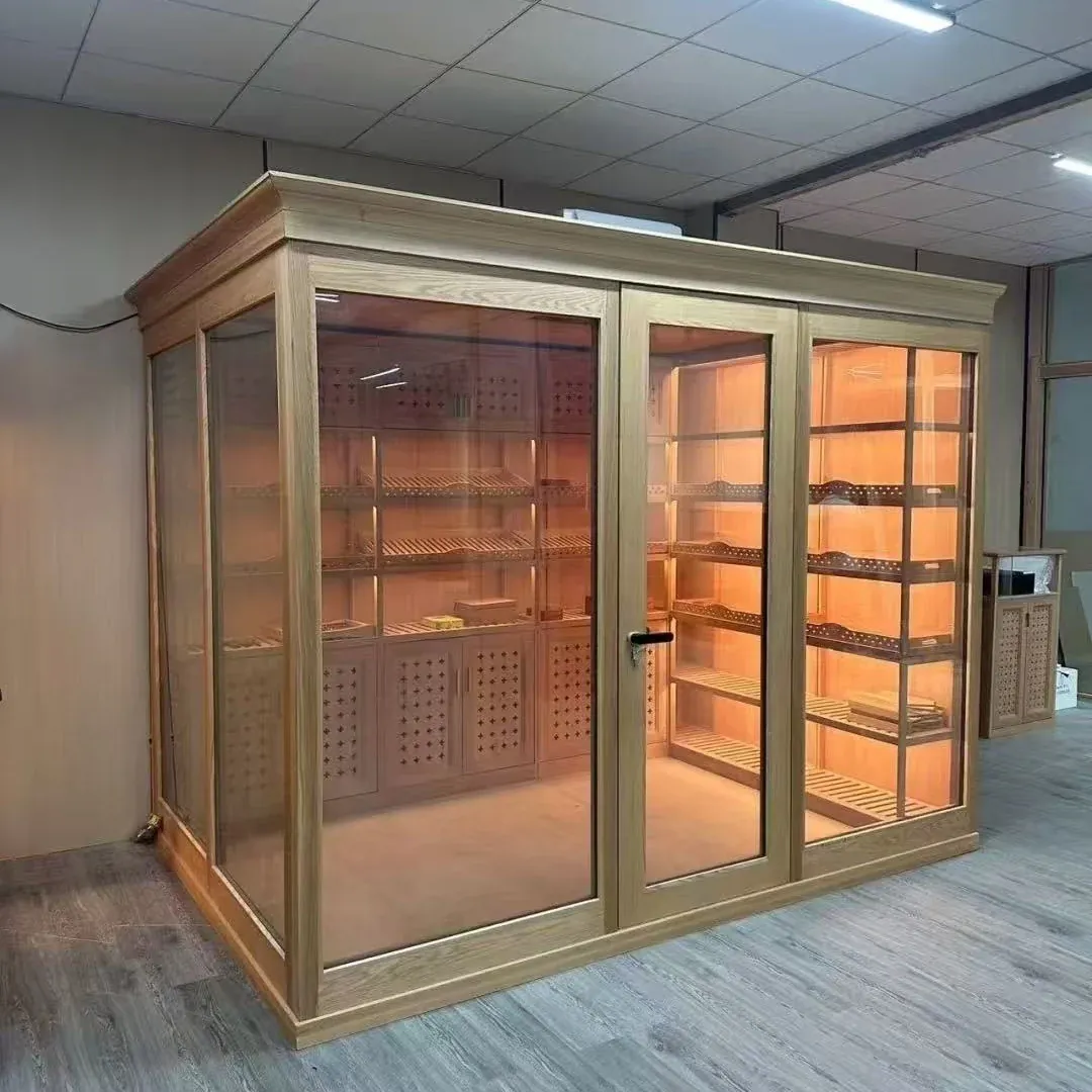Stepped 1000L Stainless Steel Wine Cabinet with Dual-Zone Control view 2