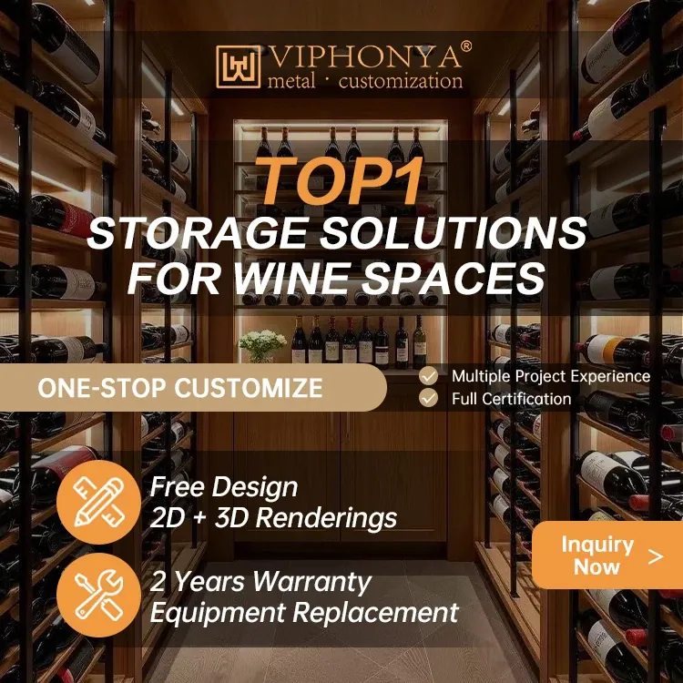 Custom Single-Zone Stainless Steel Wine Display Cabinet with Insulated Glass Door view 6