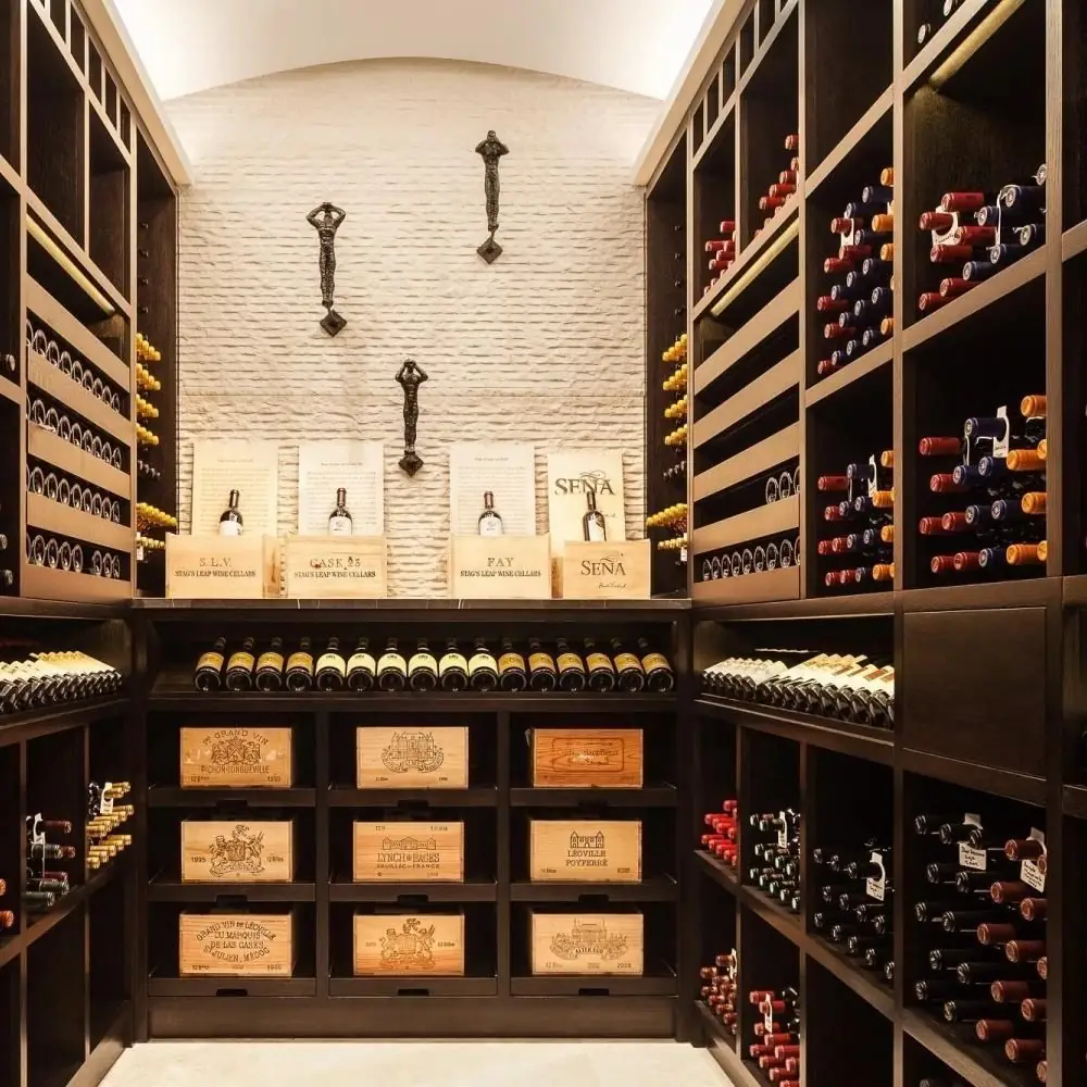 RM-008 Compact VIP Wood Wine Cellar Display view 2