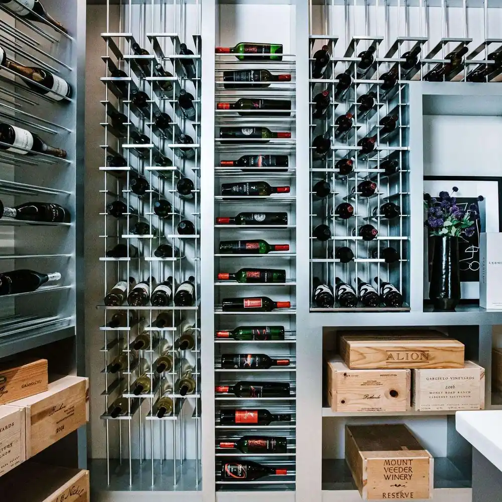 RM-002 1200-Bottle Stainless Steel Wine Cellar