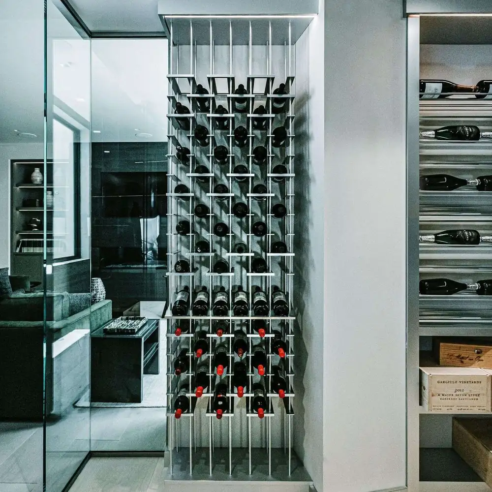Model WC-02 Obsidian Wine Vault