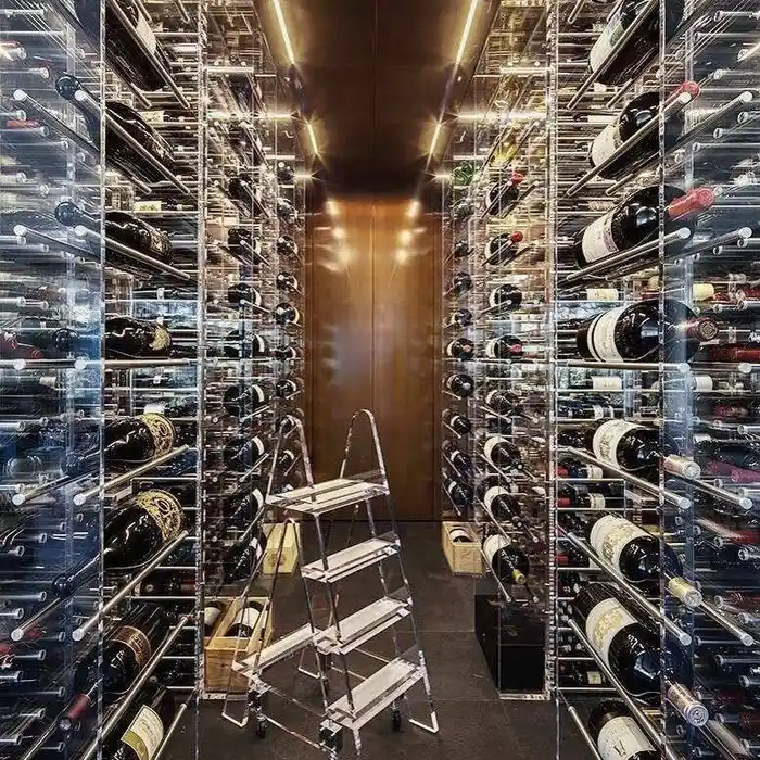 RM-005 F-88 Compact Stainless Steel Wine Cellar for 120 Bottles view 5